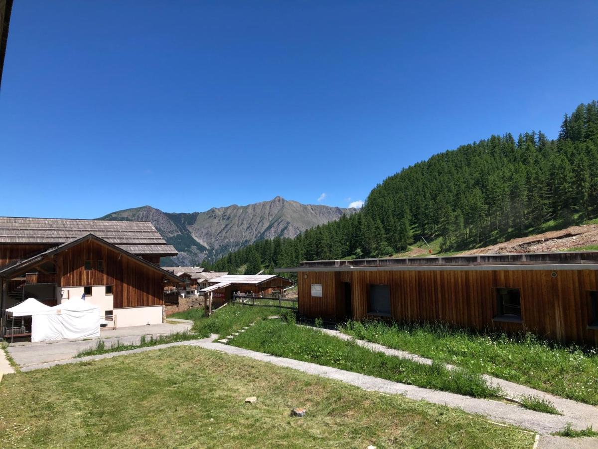 Studio Vue Piste + Parking Souterrain Privatif Inclus Les Orres Exterior foto